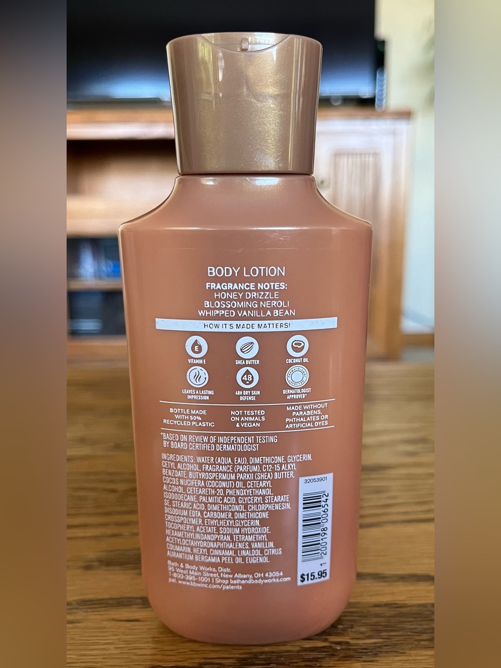 Bath & Body Works Whipped Honey & Vanilla Body Lotion and Glossy Lip Balm - Picture 4 of 10